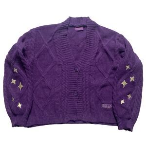 OFFICIAL TAYLOR SWIFT SPEAK NOW PURPLE CARDIGAN LIMITED ERAS TOUR SIZE: Md/Lg